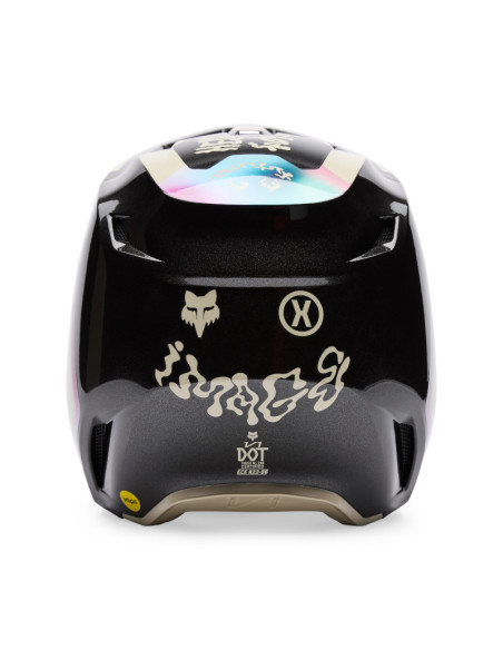 Casque cross Fox Spring 2025 V1 Future - Noir