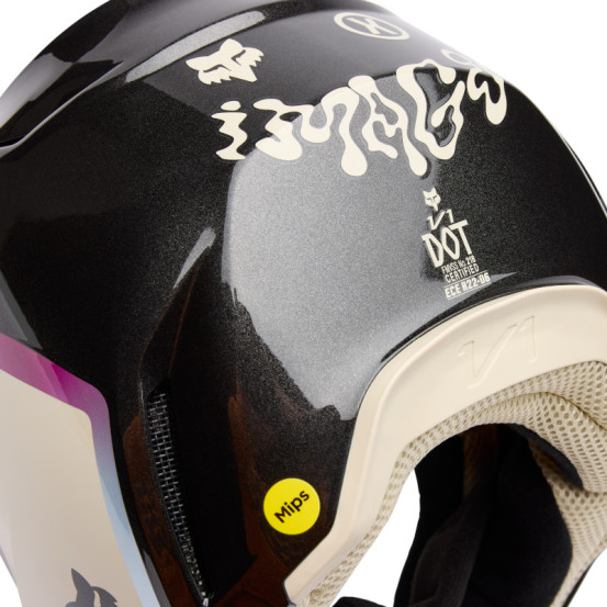 Casque cross Fox Spring 2025 V1 Future - Noir