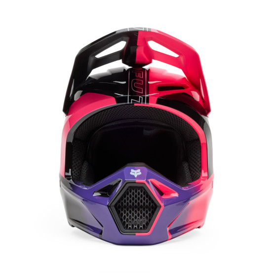 Casque cross enfant Fox Spring 2025 V1 Elevated - Rose