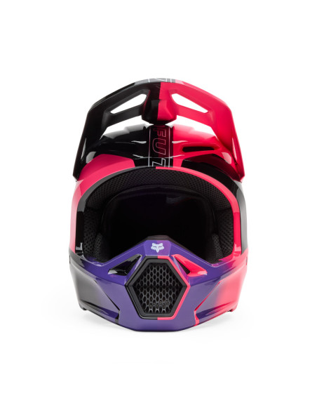 Casque cross enfant Fox Spring 2025 V1 Elevated - Rose
