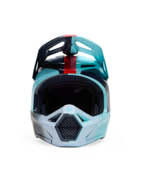 Casque cross enfant Fox Spring 2025 V1 Elevated - Bleu