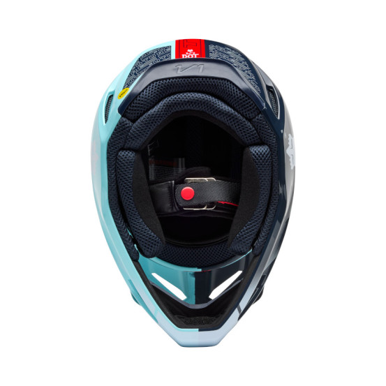 Casque cross enfant Fox Spring 2025 V1 Elevated - Bleu
