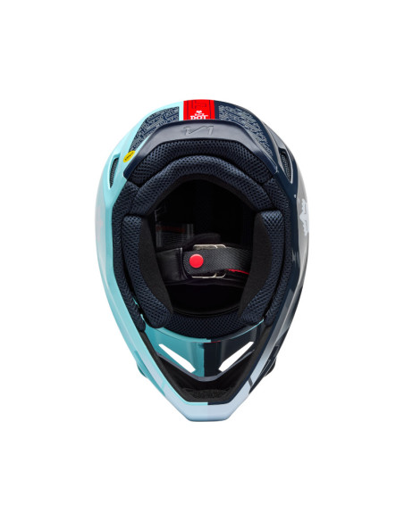 Casque cross enfant Fox Spring 2025 V1 Elevated - Bleu