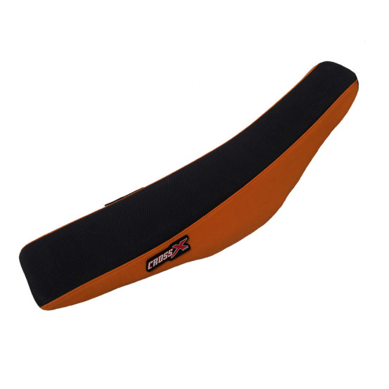 Housse de selle CrossX Racing KTM SX SXF 2023 Noir-Orange
