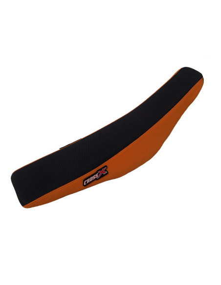 Housse de selle CrossX Racing KTM SX SXF 2023 Noir-Orange
