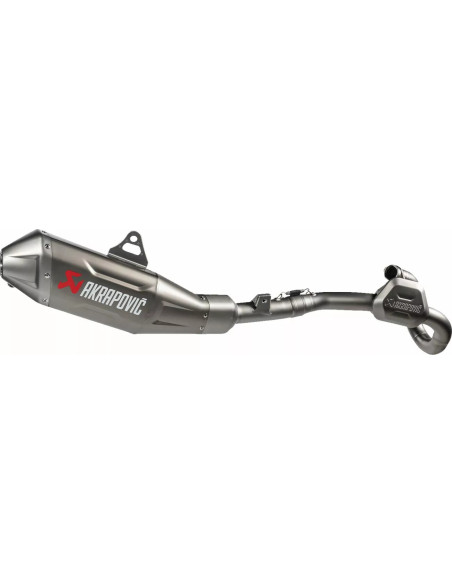 Ligne complète AKRAPOVIC Evolution Line Titane Honda CRF 450 R 2025-2026