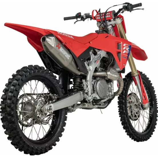 Ligne complète AKRAPOVIC Evolution Line Titane Honda CRF 450 R 2025-2026