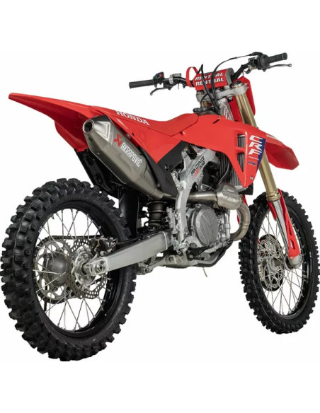 Ligne complète AKRAPOVIC Evolution Line Titane Honda CRF 450 R 2025-2026