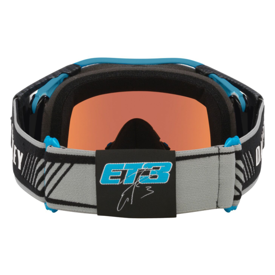 Masque cross OAKLEY Airbrake MX - Eli Tomac Signature édition 2025 - Noir Ecran Prizm Sapphire
