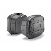 Paire valises Latérales Givi Monokey Outback evo 37 Litres - Noir