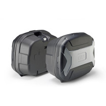 Paire valises Latérales Givi Monokey Trekker evo 35 Litres - Gris