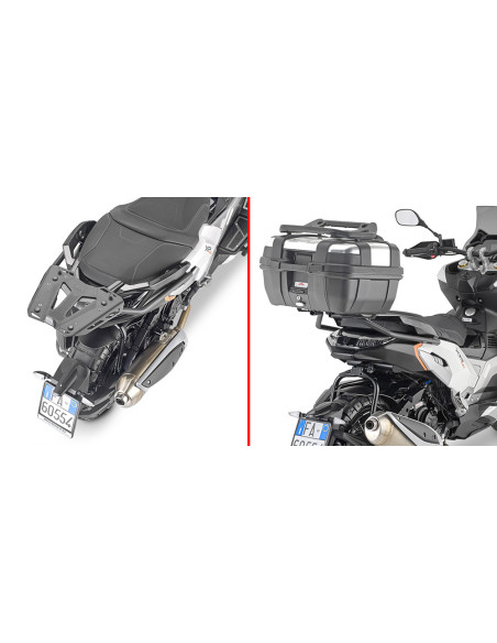 Support top case Givi Monokey/Monolock Peugeot XP 400 GT/XP40 2023