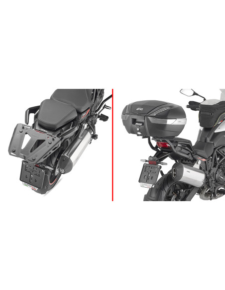 Support top case Givi Monokey/Monolock Benelli TRK702/X 2023