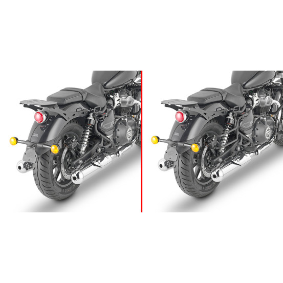 Support sacoche cavalières Givi ROYAL ENFIELD SUPER METEOR 650 2023