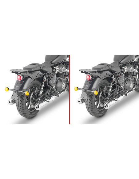 Support sacoche cavalières Givi ROYAL ENFIELD SUPER METEOR 650 2023
