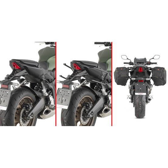 Support sacoche cavalières Givi Honda CB650R / CBR650R 2021 -2023