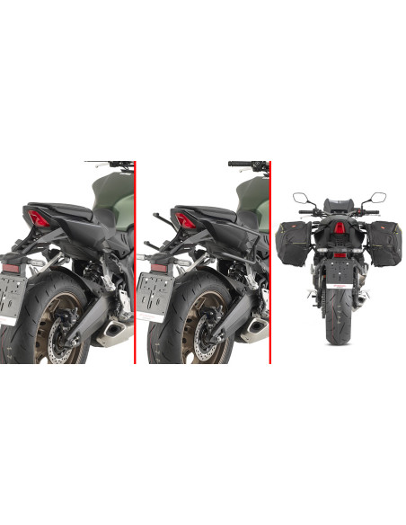 Support sacoche cavalières Givi Honda CB650R / CBR650R 2021 -2023