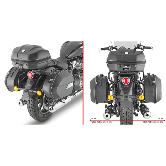 Supports valises Givi Monokey ROYAL ENFIELD SUPER METEOR 650 2023