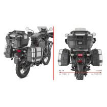 Supports valises Givi Monokey Kawasaki KLR 650 S 2023