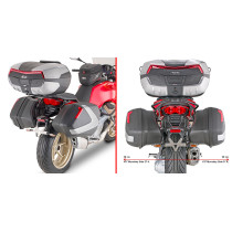 Supports valises Givi pour V35/V37 Moto Guzzi V100 MANDELLO 1000 2022