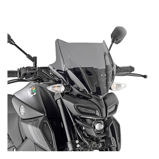Bulle Givi FUME Yamaha MT 125 2020 - 2022 - Incolore