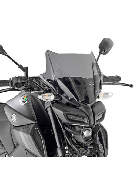 Bulle Givi FUME Yamaha MT 125 2020 - 2022 - Incolore