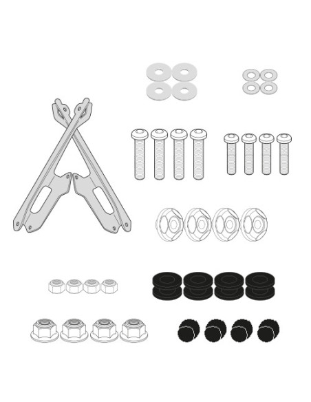 Kit de fixation bulle Givi 5142DT BMW CE 04 2022 - 2024