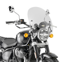 Bulle Givi Royal Enfield SUPER METEOR 650 2023 - Incolore