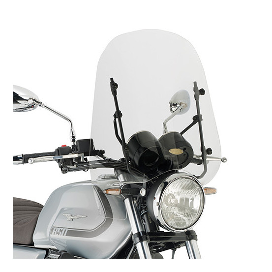 Bulle Givi Moto Guzzi V7 850 STONE - SPECIAL 2021 - 2023 - Incolore
