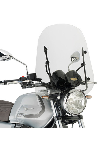 Bulle Givi Moto Guzzi V7 850 STONE - SPECIAL 2021 - 2023 - Incolore
