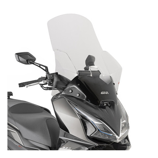 Bulle Givi KYMKO DOWNTOWN 350 GT 2024 - Incolore