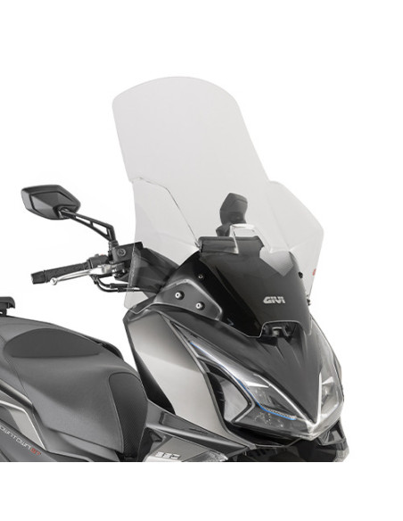 Bulle Givi KYMKO DOWNTOWN 350 GT 2024 - Incolore
