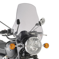 Pare brise universel Givi 2 points de fixation - Fumé