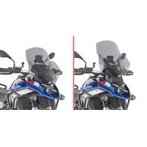 Bulle Givi BMW R 1300 GS 2024 sans radar - Fumée