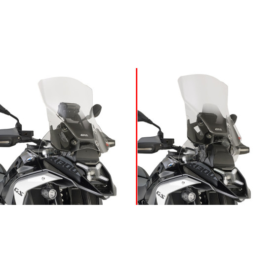 Bulle Givi BMW R 1300 GS 2024 avec radar - Incolore