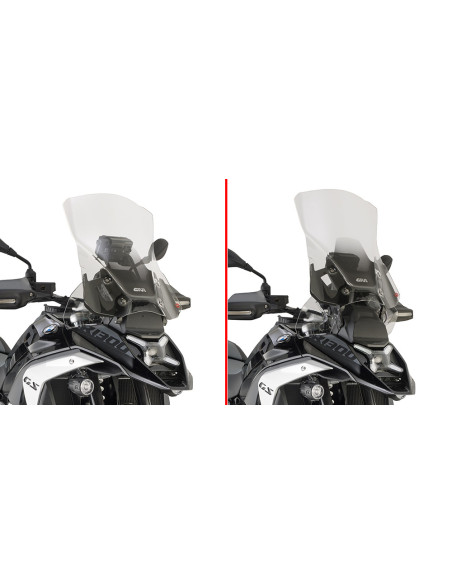 Bulle Givi BMW R 1300 GS 2024 avec radar - Incolore
