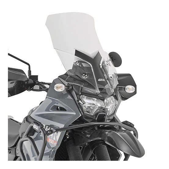 Bulle Givi Kawasaki KLR 650 S 2023 - Incolore