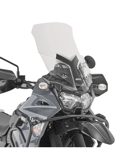 Bulle Givi Kawasaki KLR 650 S 2023 - Incolore