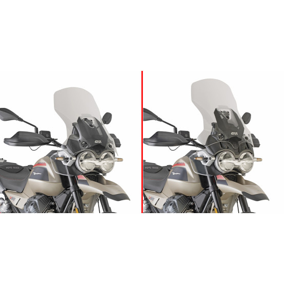 Bulle Givi Moto Guzzi V85TT 2024 - Incolore