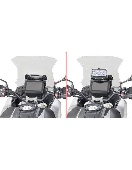 Support Givi pour smartphone et GPS Voge VALICO 525 DSX 2023 - 2024