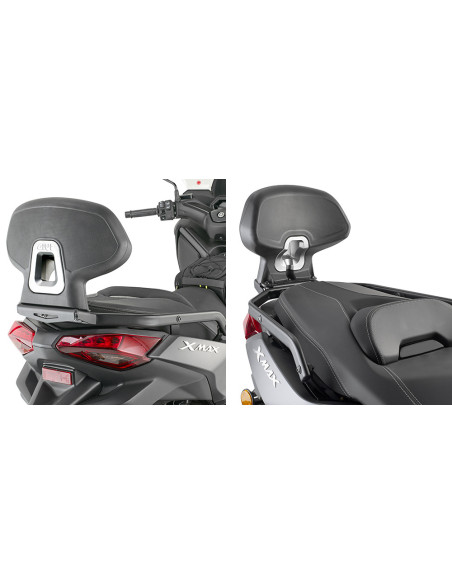 Dosseret passager Givi Yamaha X-MAX 125/300 (23)