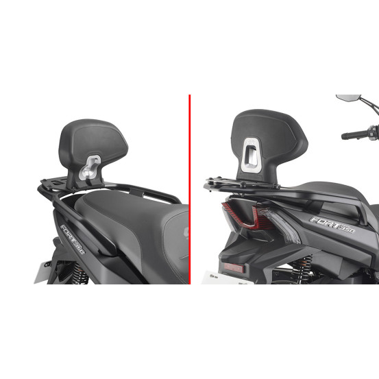 Dosseret passager Givi QJ MOTOR FORT 350 (24)