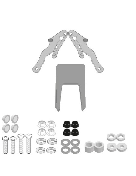 Kit de fixation bulle Givi D7716S KTM 890 SMT 2023 - 2024