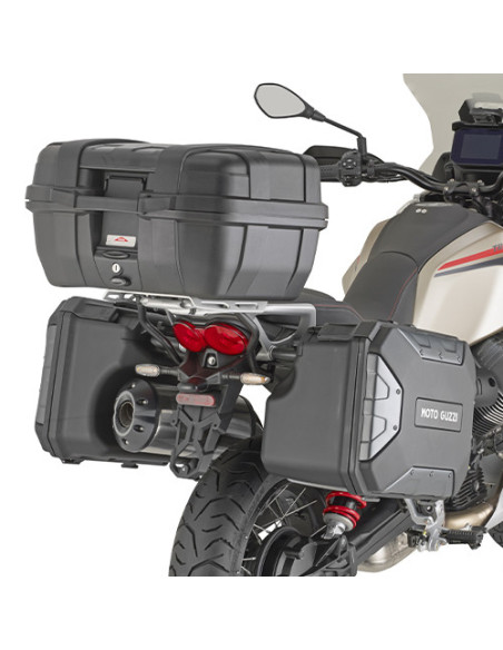 Kit de fixation top case Givi SRA8209 avec valises origine Moto Guzzi V85 TT 2024