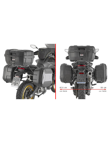 Supports valises Givi Monokey Voge VALICO 900 DSX 2024