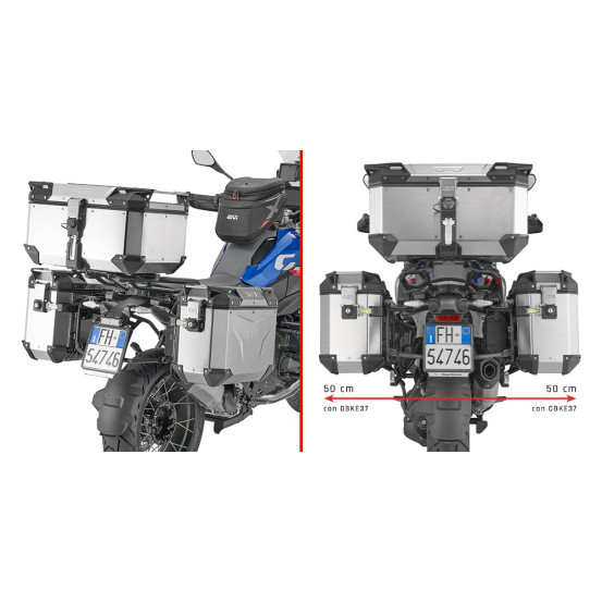 Supports valises Givi PLO5143CAM BMW 1300 GS 2024