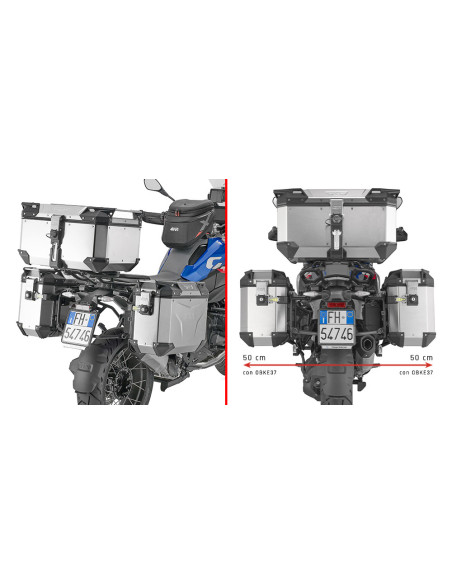 Supports valises Givi PLO5143CAM BMW 1300 GS 2024