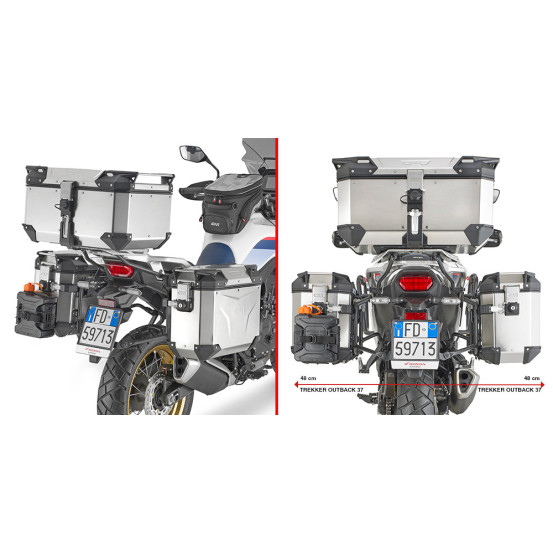 Supports valises Givi PLO1201CAM Honda XL750 TRANSALP 2023