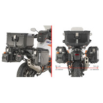 Supports valises Givi PLOS7713CAM KTM 1290 SUPER ADVENTURE R/S 2021 - 2024