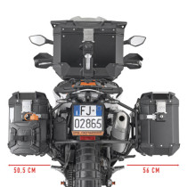 Supports valises Givi PLO7717CAM KTM 890 SMT 2023 790/R 2019 - 2020 - 890 ADV 2021 - 2023